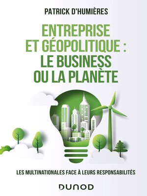 cover image of Entreprise et géopolitique